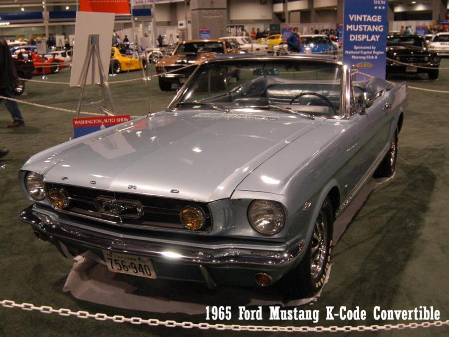  Ford Mustang K-Code Convertible 1965 года  (фото 2 из 3)